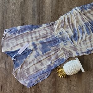 NWT! Young Fabulous & Broke Ruched Bodycon Dress